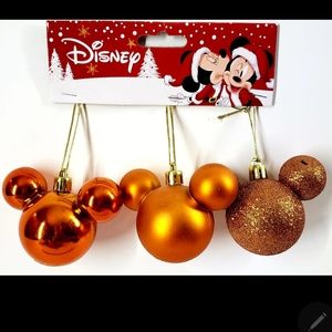 Disney Mickey Mouse Christmas Ornaments 3pz Cooper